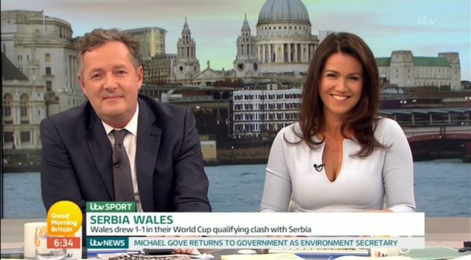 Video: Piers Has Developed an Allergy to Susanna’s Feisty New Style